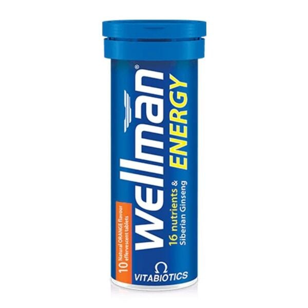 Vitabiotics Wellman Energy 10 Efervesan Tablet