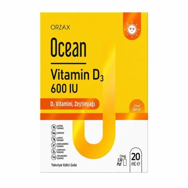 Ocean Vitamin D3 600 IU Sprey 20 ml