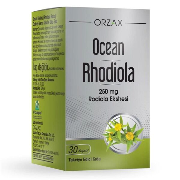 Ocean Rhodiola Kapsül 250mg 30 Kapsül