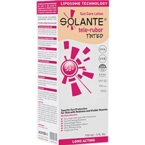 Solante Tele-Rubor Lotion Tinted Renkli Spf 50 150 m