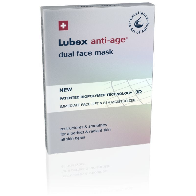 Lubex Anti-Age Dual Face Mask Çift Etkili Yüz Maskesi (4x1 Mask)