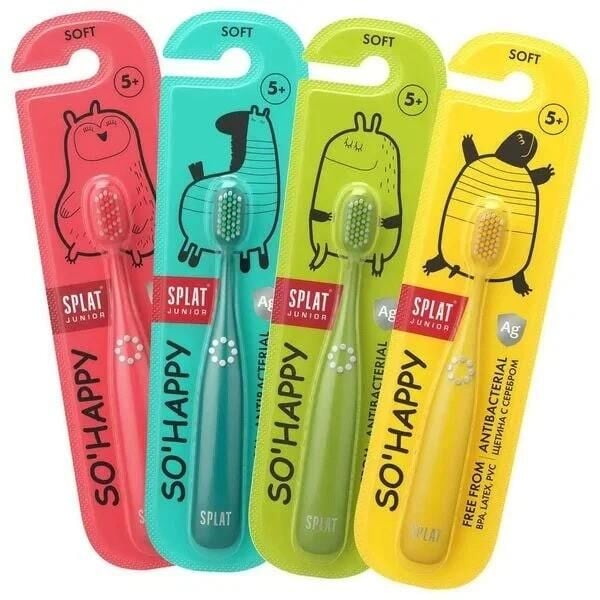 Splat Diş Fırçası So Happy Junior Çocuk Yumuşak 5+ Yaş