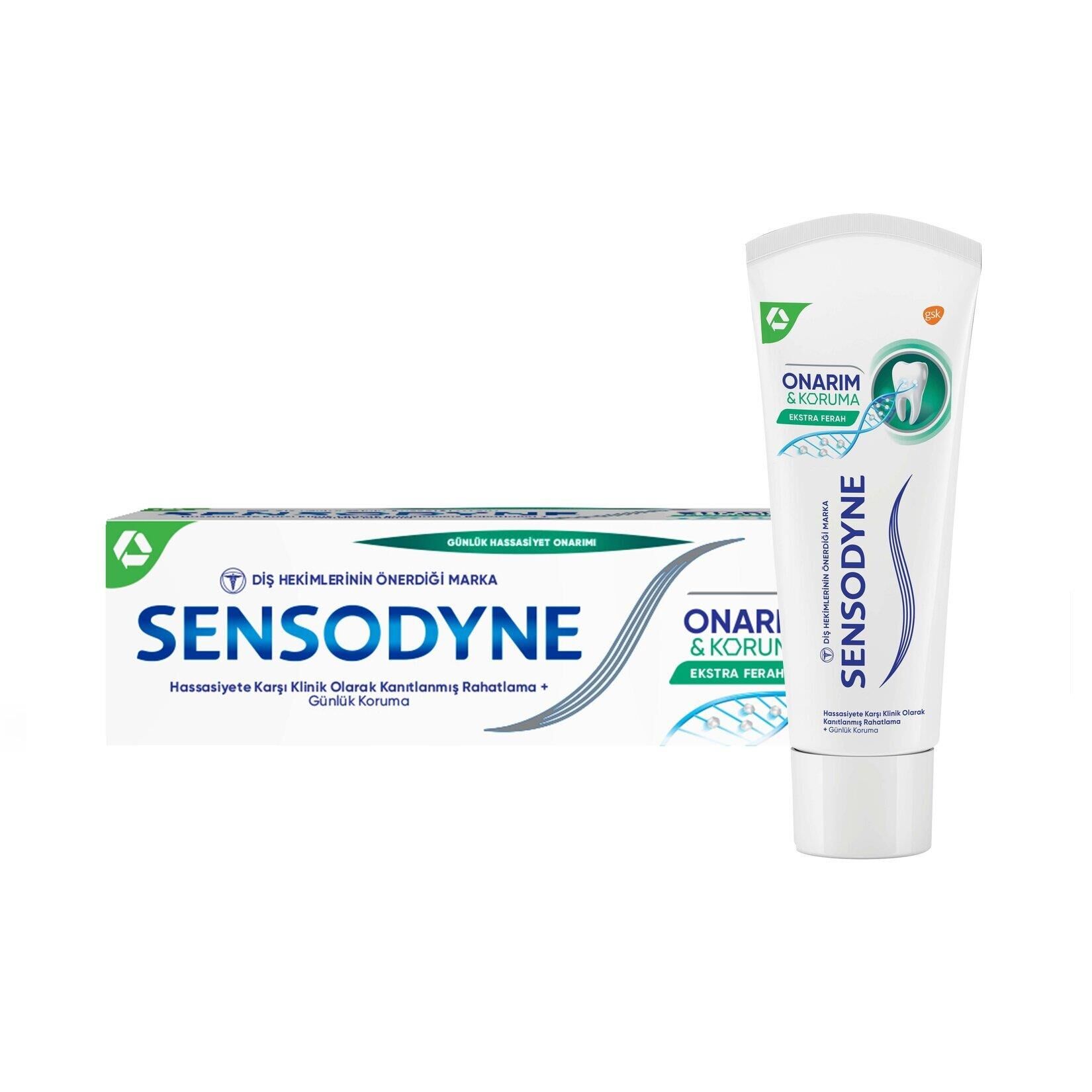 Sensodyne Onarım ve Koruma Ekstra Ferahlık 75ml