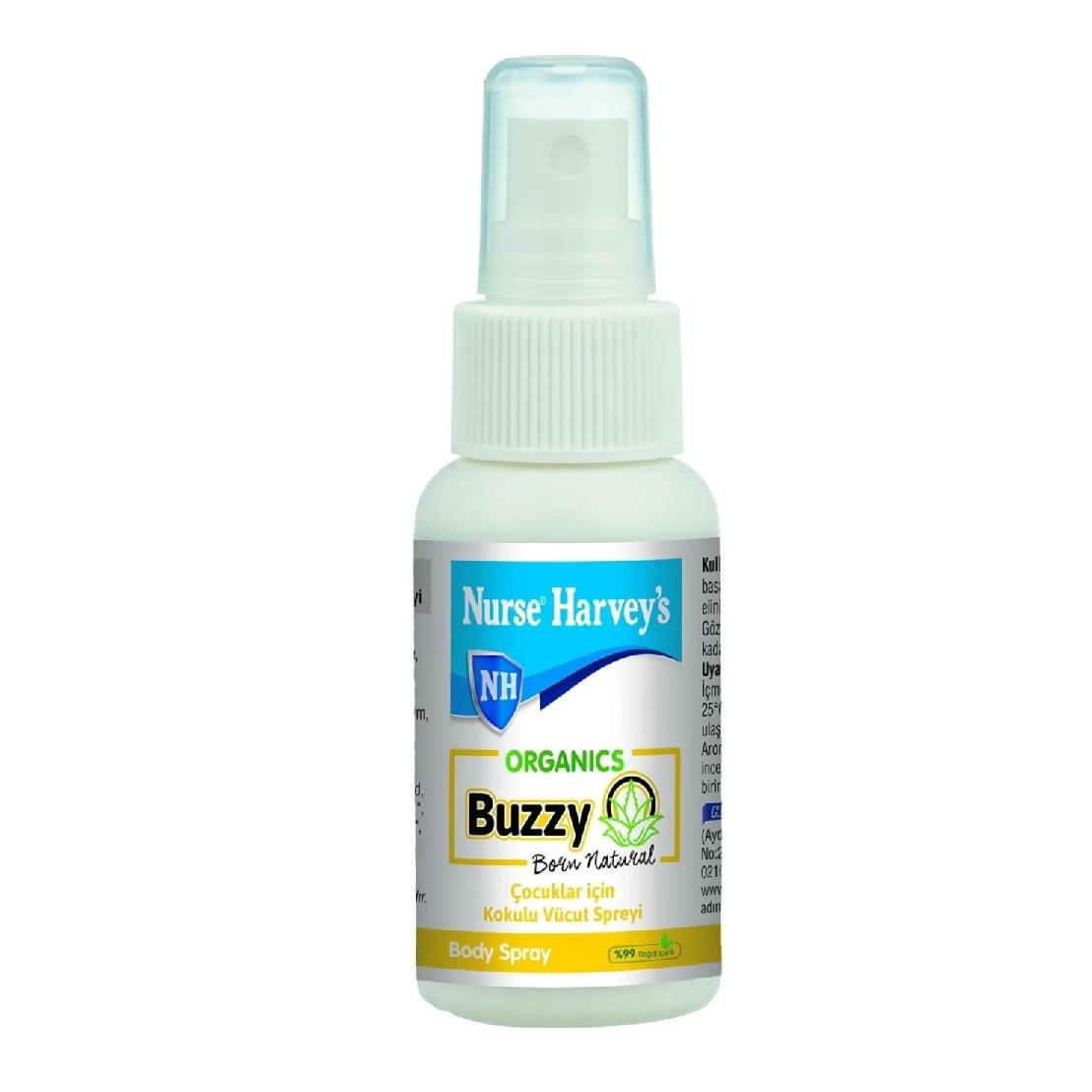Nurse Harvey's Organics Buzzy Vücut Sprey 50ml