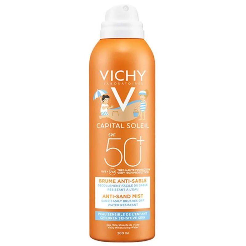 Vichy Capital Soleil Anti Sand Enfant Sprey SPF50 200ml Çocuk Spreyi YENİ