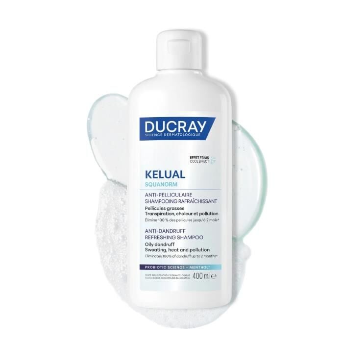 Ducray Kelual Squanorm Kepek Karşıtı ve Ferahlatıcı Şampuan 400 ml
