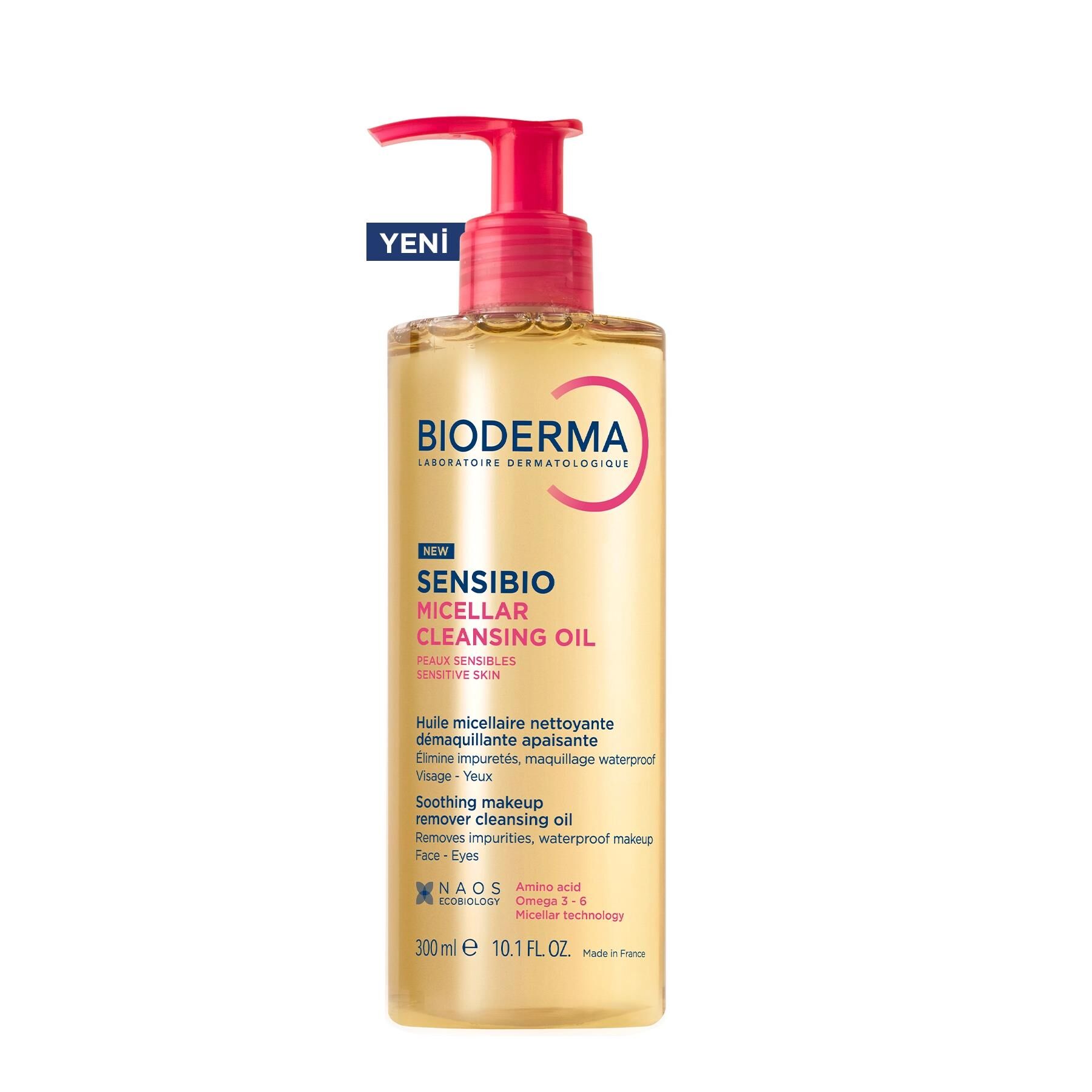 Bioderma Sensibio Cleansing Oil Hassas ve Normal Cilt için Temizleme Yağı 300 ml