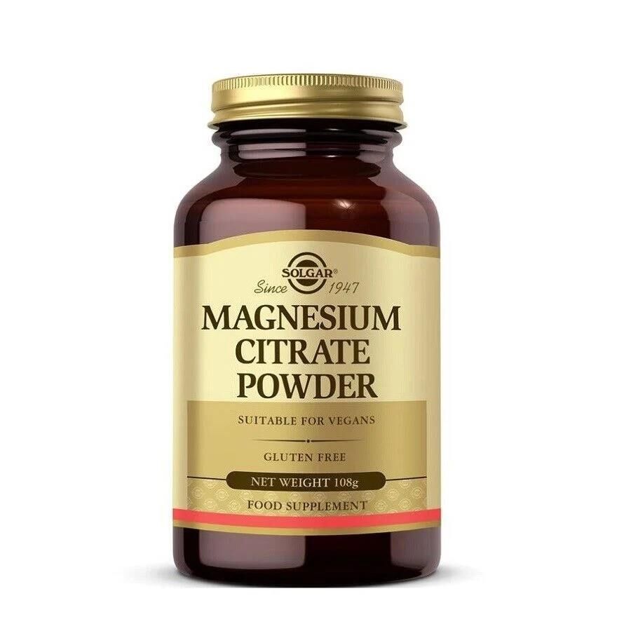 Solgar Magnesium Citrate Powder Toz 108 GR