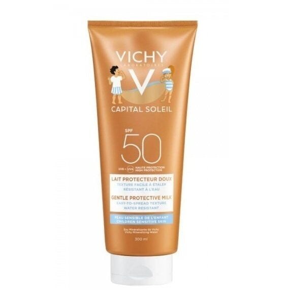 Vichy Capital Soleil Enfant SPF50 Yüz ve Vücut Güneş Sütü 300ml