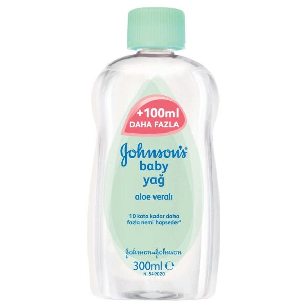 Johnson Johnson Baby Aloe Veralı Yağ 300 ml