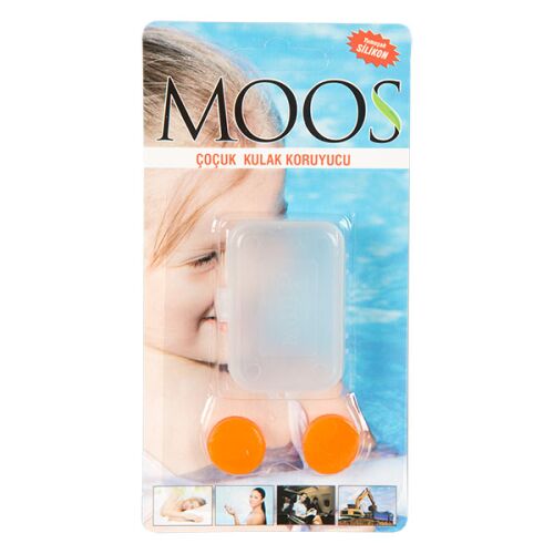Moos Çocuklar için Silikon Kulak Tıkacı 2 li