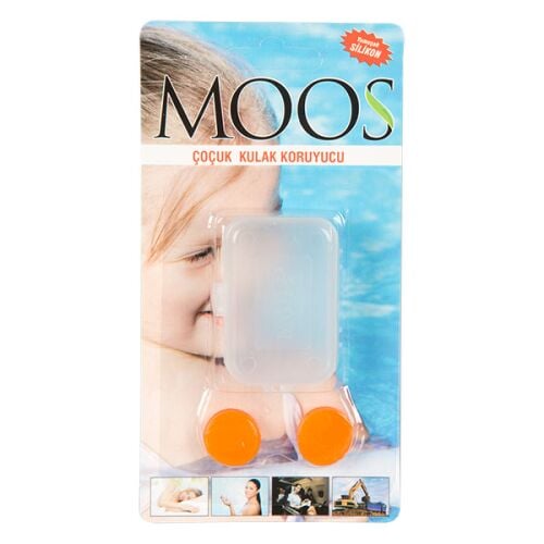 Moos Çocuklar için Silikon Kulak Tıkacı 2 li