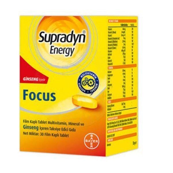 Supradyn Energy Focus 30 Tablet