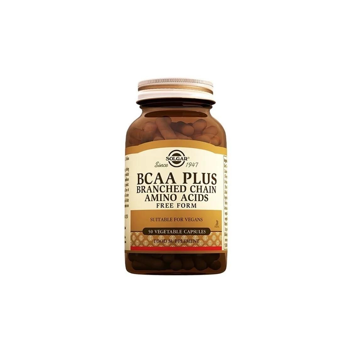 Solgar BCAA Plus 50 Kapsül