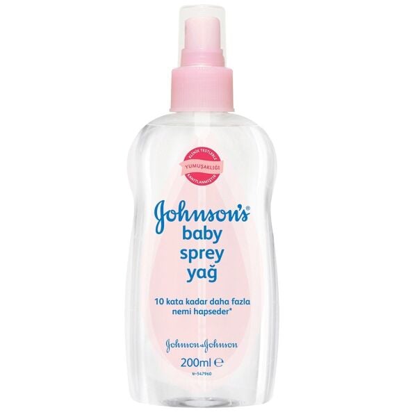 Johnson Johnson Baby Lightoil Sprey 200 ml