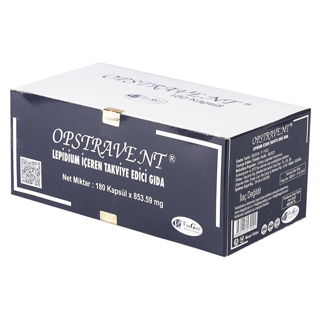 Vita Gutti Opstravent 180 Kapsül