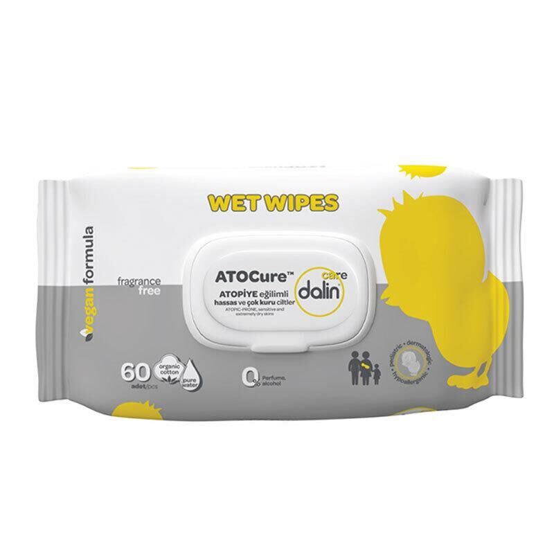 Dalin Atocure Islak Mendil 60'lı