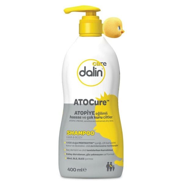 Dalin Care Atocure Saç ve Vücut Şampuanı 400 ml