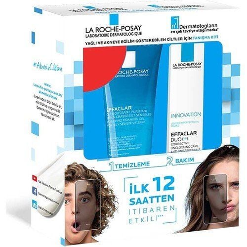 La Roche Posay Effaclar Duo 15 ml+ Effaclar Gel 50 ml Tanışma Kiti
