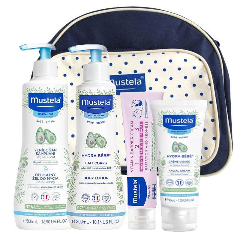 Mustela Merhaba Bebek Çantası ( Bebek Bakım Seti )