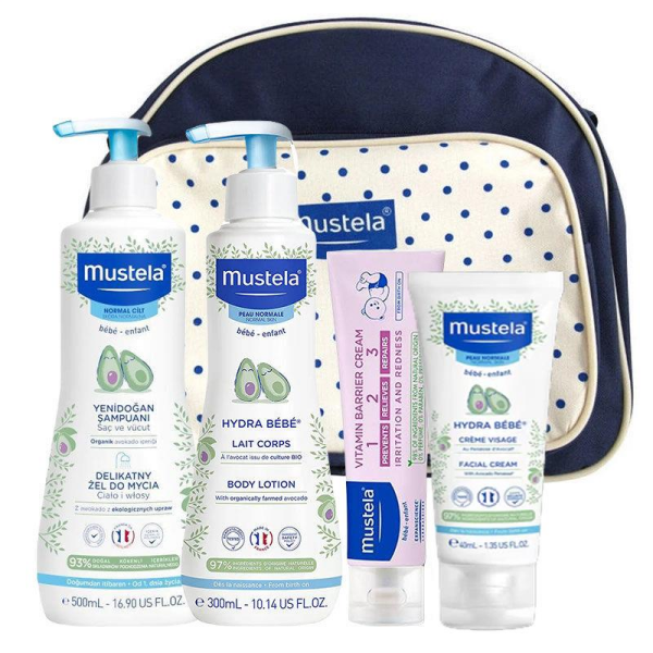 Mustela Merhaba Bebek Çantası ( Bebek Bakım Seti )