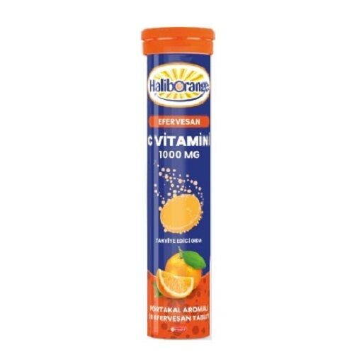Haliborange C Vitamini Portakal Aromalı 20 Efervesan Tablet