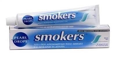 Pearl Drops Smokers Leke Çıkarıcı ve Beyazlatıcı Diş Macunu Jel 75 ml