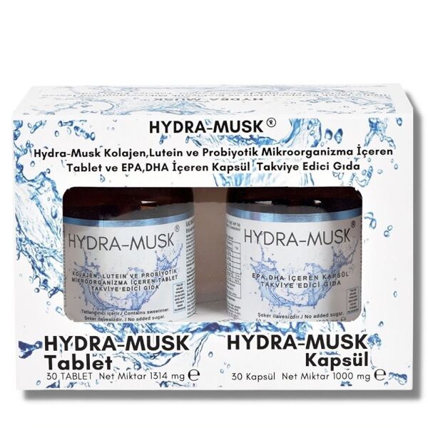 Hydra Musk Gıda Takviyesi 30 Tablet+30 Kapsül