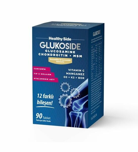 GlukoSide Glukozamin Kondroitin Kompleks 90 Tablet