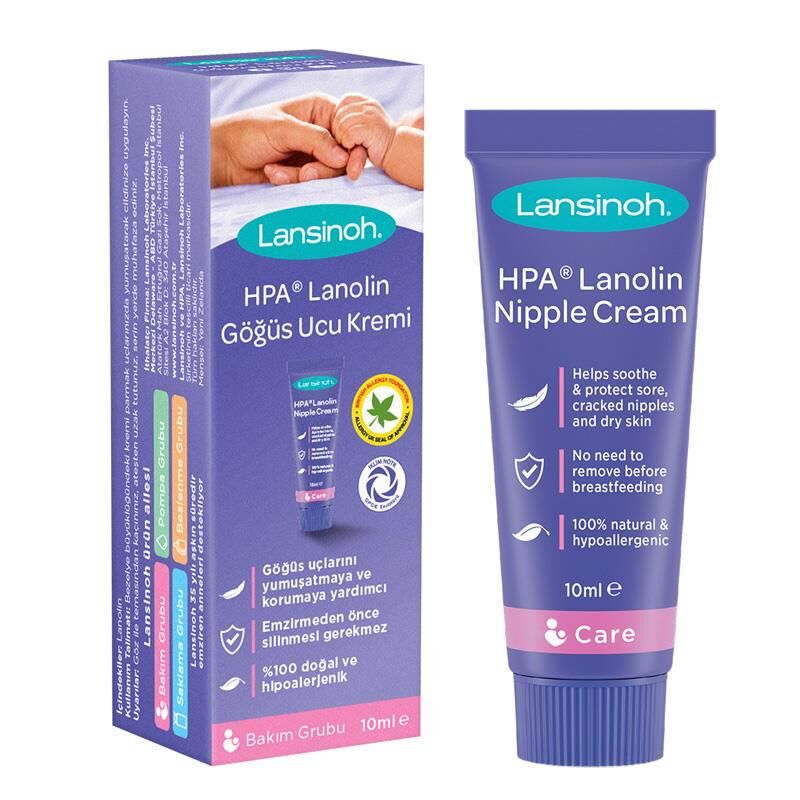 Lansinoh Lanolin Göğüs Ucu Kremi 10 ml