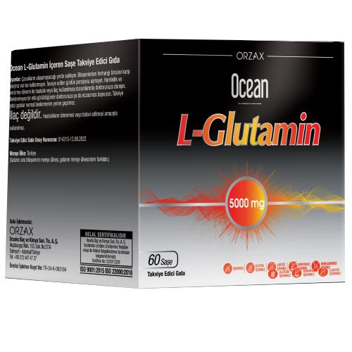 Ocean L-Glutamin 5000 Mg 60 Saşe