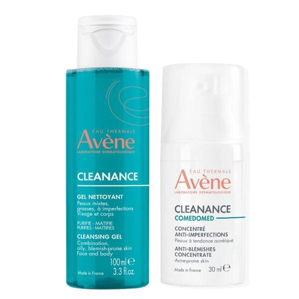 Avene Cleanance Comedomed Konsantre Bakım Kremi 30 ml + Cleansing Gel 100 ml HEDİYE