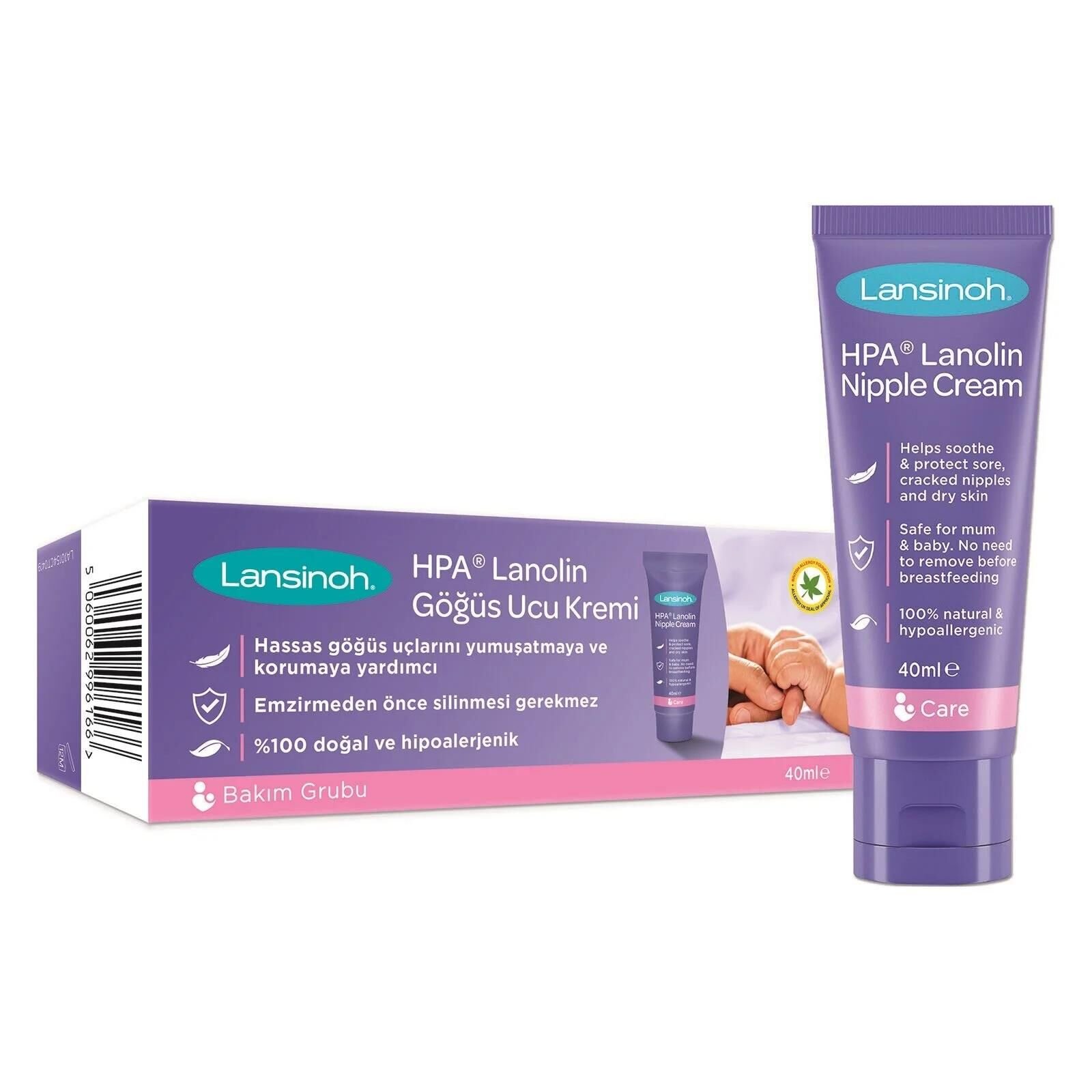 Lansinoh Lanolin Göğüs Ucu Kremi 40gr