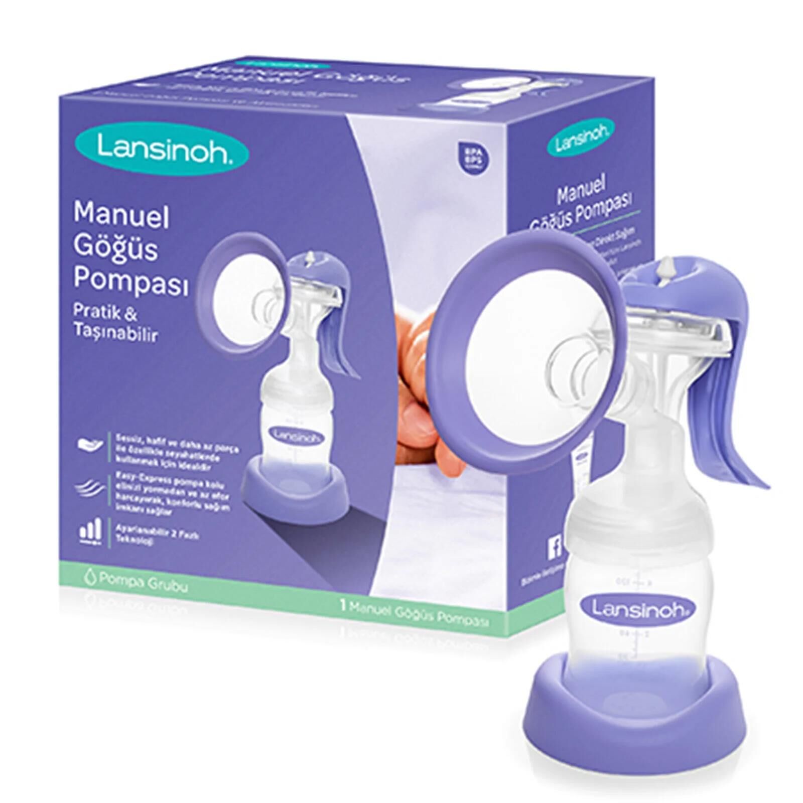 Lansinoh Manuel Göğüs Pompası