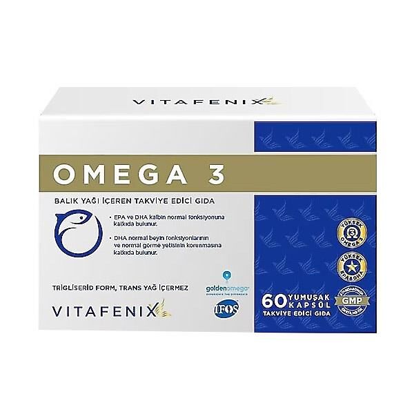 Vitafenix Omega 3 60 Kapsül