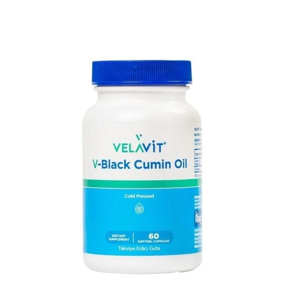 Velavit V-Black Cumin Oil 60 Kapsül