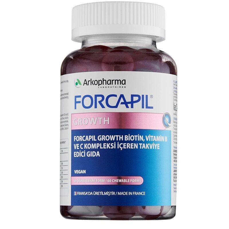 Arkopharma Forcapil Growth 60 Çiğnenebilir Form