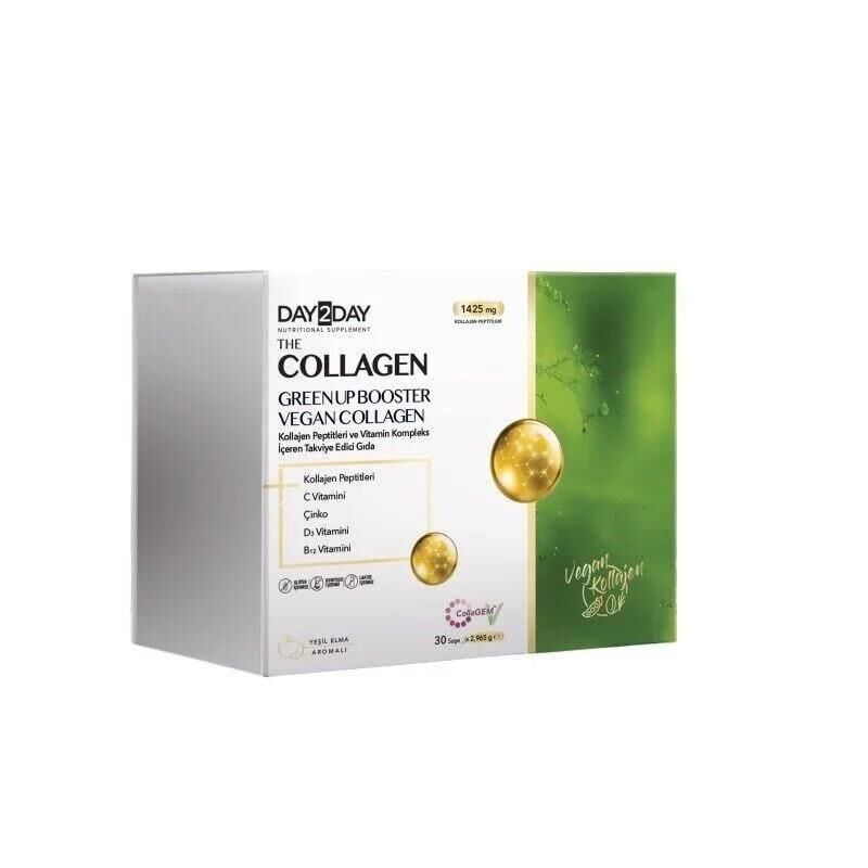Day2Day The Collagen Green Up Booster Vegan Kolajen 30 Saşe