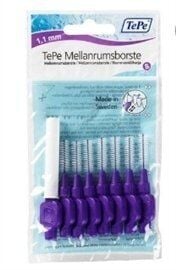 Tepe Diş Arası Fırçası 1.1 mm Mor 8 li