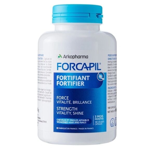 Arkopharma Forcapil Fortifier Çinko İçeren Takviye Edici Gıda 180 Kapsül