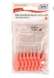 Tepe Ekstra Soft Yumuşak Arayüz Fırçası 0.5 Kırmızı 8 li