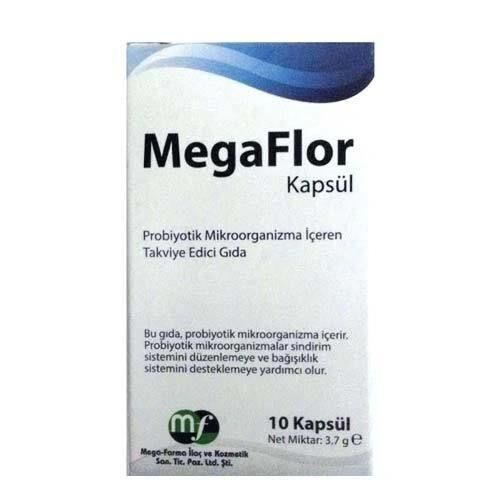 Megaflor Probiotik 10 Kapsül