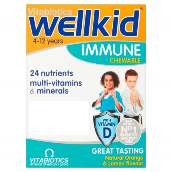 Wellkid Immune 30 Çiğneme Tableti