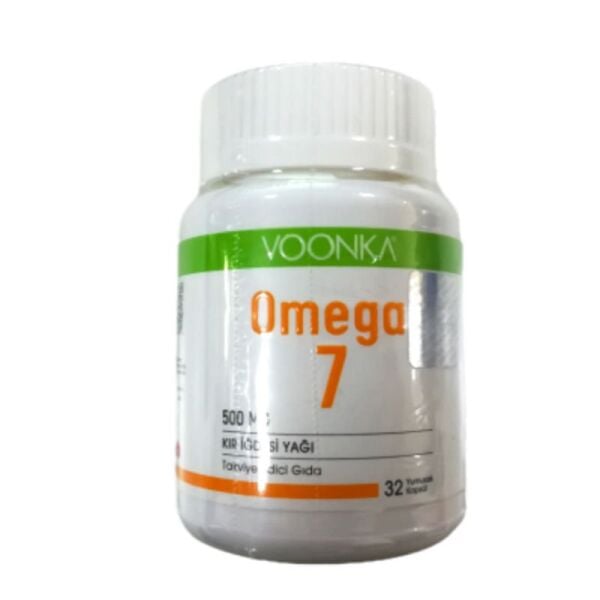 Voonka Omega 7 500mg 32 Kapsül (Kar İğdesi Yağı)