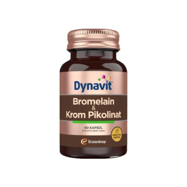Dynavit Bromelain Krom Pikolinat 60 Kapsül