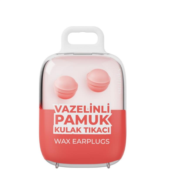 Otifleks Vazelinli Pamuk Kulak Tıkacı 4 lü
