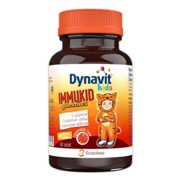 Dynavit Kids Immukid Gummies 60 Adet Çiğnenebilir Form