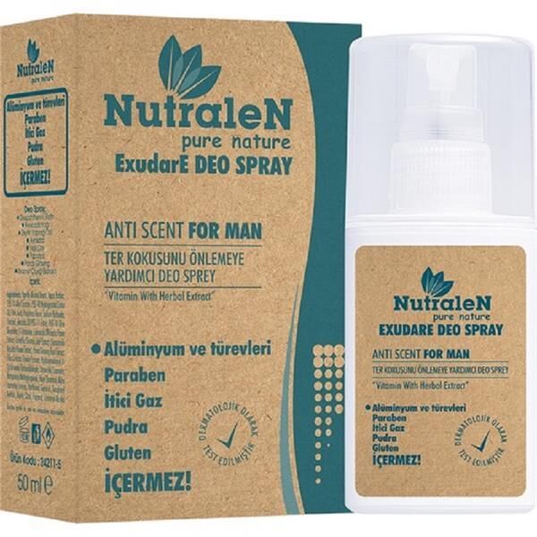 Nutralen Deo Spray Erkek 50 ml