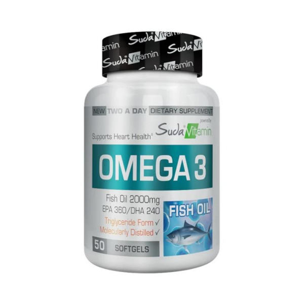 Suda Vitamin Omega 3 2000 mg 50 Yumuşak Kapsül
