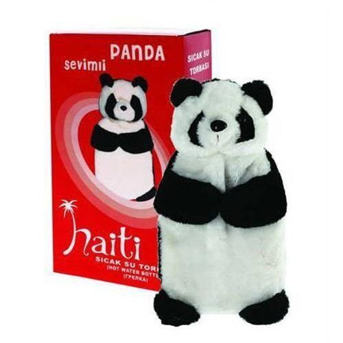 Sevimli Yumuşak Peluş Kaplı Sıcak Su Torbası PANDA
